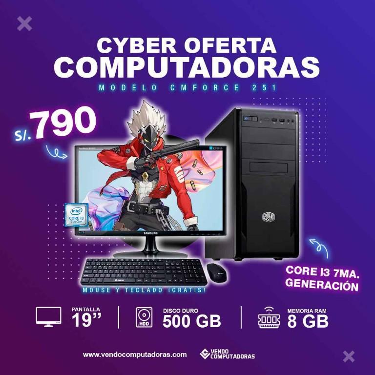 Computadora Intel Core i3 7ma. Generacion en Lima - Imagen 3