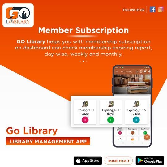GoLibrary – Best Library Management App | Digital Library Manage in Vaishali Nagar - Image 1