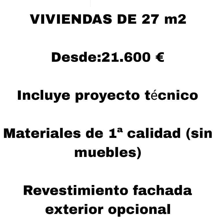 CASAS MODULARES ( MODULOS DE VARIAS MEDIDAS) OFERTAS en Alacant - Imagen 1