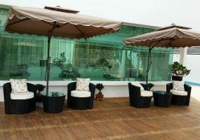 Karmas Backyard Round Dining Table Set in Malaysia - Image 2