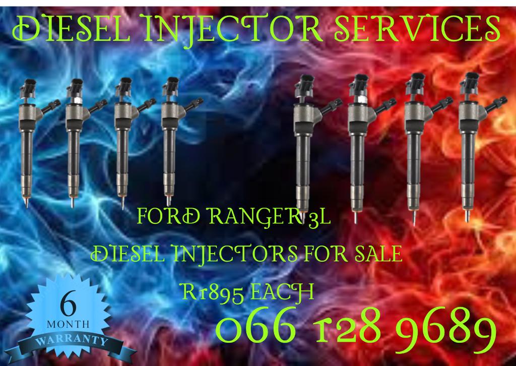 FORD RANGER 3L DIESEL INJECTORS FOR SALE in Sandton - Image 1
