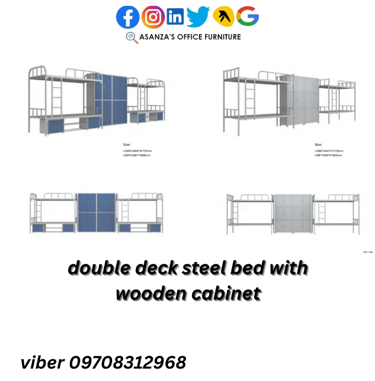 READYMADE /CUSTOM STEEL FRAME DOUBLE DECK in Bignay - Image 1