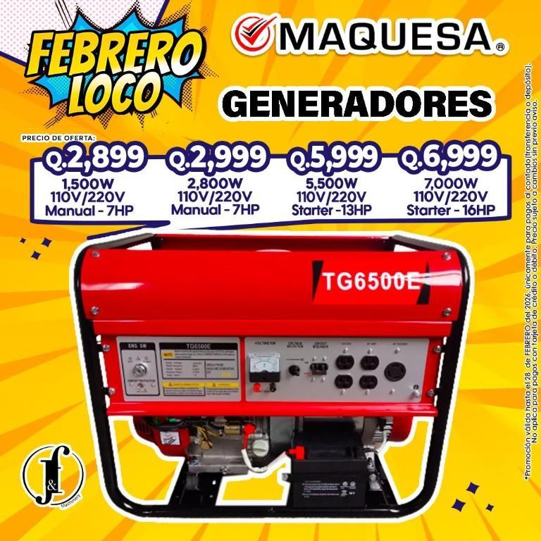 Los generadores en Retalhuleu - Imagen 1