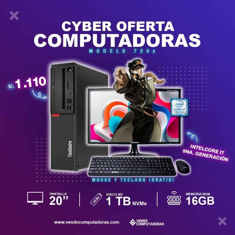 Computadora Intel Core i7 9na. Generacion en Perú - Imagen 3