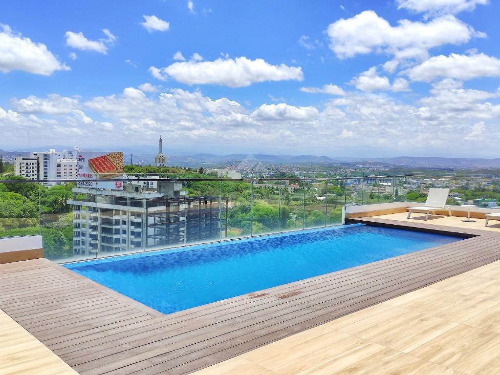 APARTAMENTO ESTUDIO PISCINA Y GIMNASIO REPARTO PANORAMA STGO. en Licey al Medio - Imagen 10