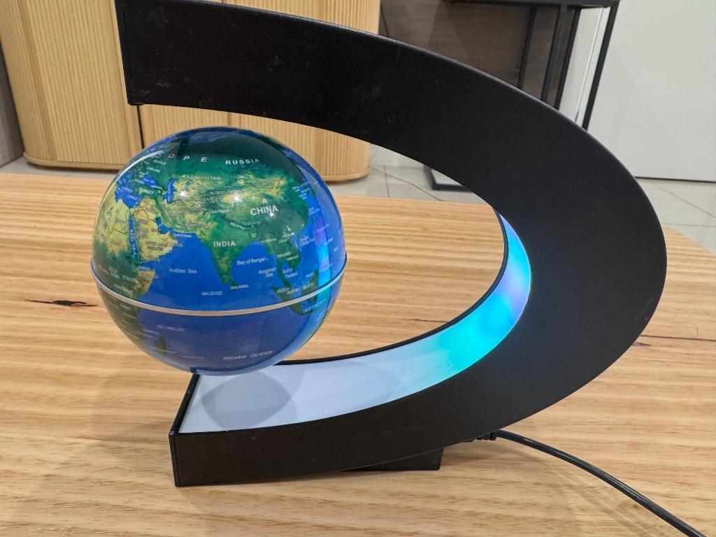 Floating In Midair Globe Lamp in Adelaide - Image 1