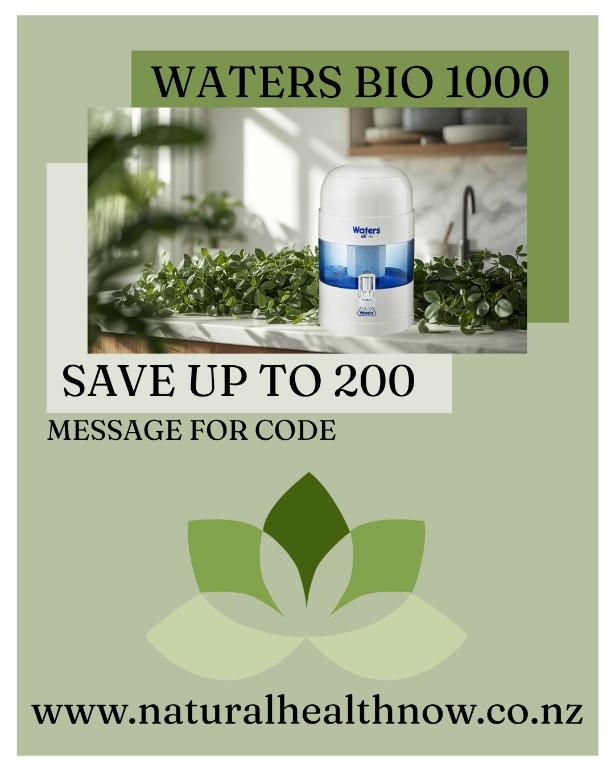 Premium Home Water Filter System (WatersCo BIO 1000) in New Zealand - Image 1