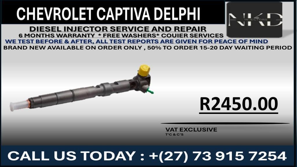 Chevrolet Captiva Delphi Diesel Injectors in South Africa - Image 1
