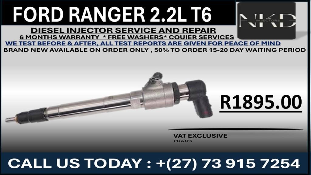 Ford Ranger 2.2L Diesel Injectors in South Africa - Image 1