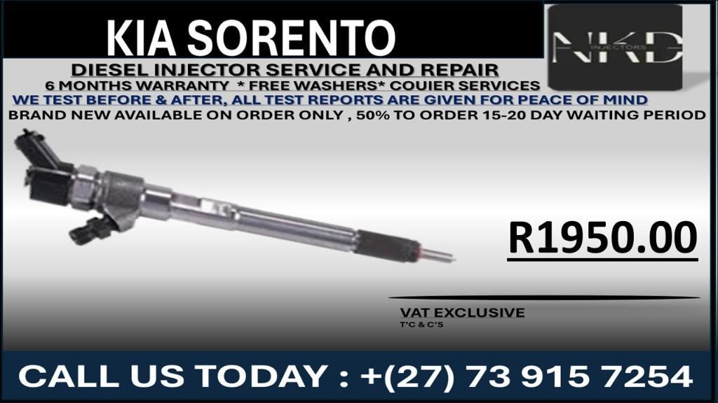 Kia Sorento Diesel Injectors in South Africa - Image 1