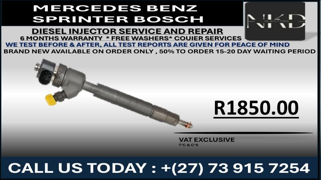 Mercedes Sprinter Bosch Diesel Injectors in South Africa - Image 1
