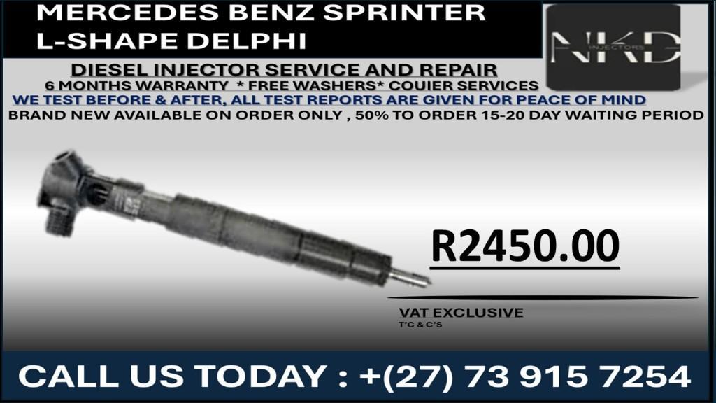 Mercedes Sprinter Delphi Diesel Injectors in South Africa - Image 1