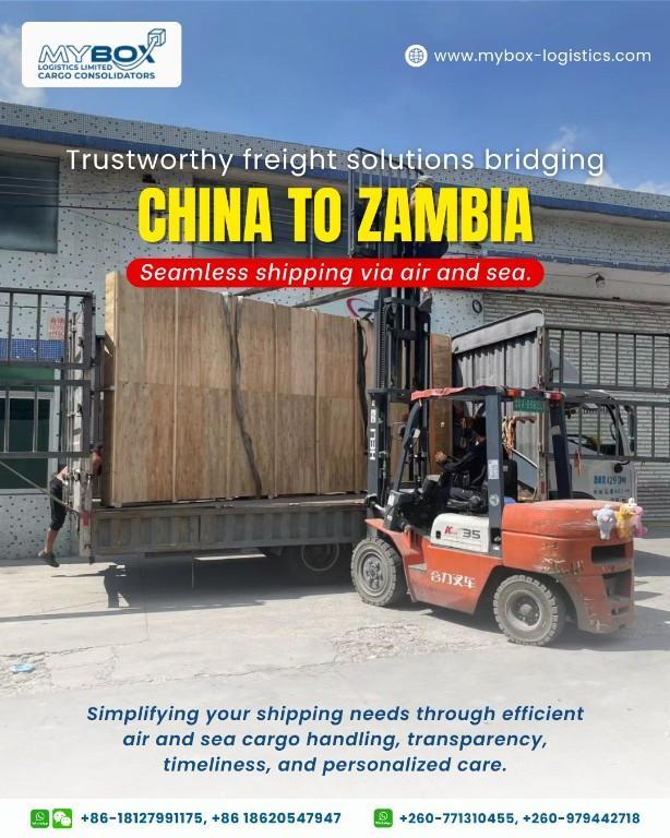 Professional Shipping Companies in Zambia – Mybox Logistics in Quilon - Image 1