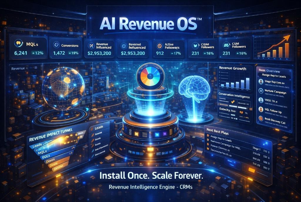 BOOST YOUR CRM™ with AI Revenue OS™ Revenue Intelligence Engine in Sacramento - Image 2