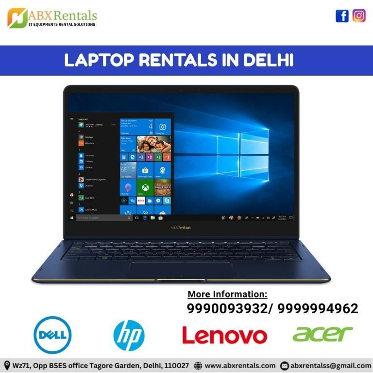 Laptop Rentals In Delhi | ABX Rentals in Janakpuri - Image 1