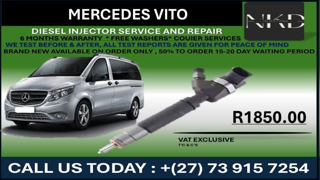 Mercedes Vito Diesel Injectors in South Africa - Image 1