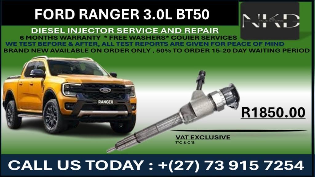 Ford Ranger 3.0L Diesel Injectors in South Africa - Image 1