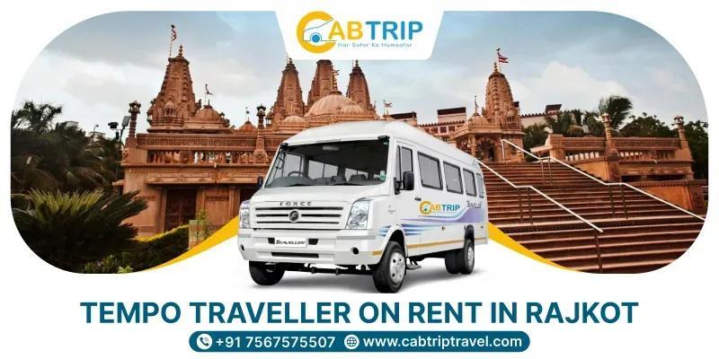 Tempo Traveller on Rent in Rajkot - Cab Trip Travel in India - Image 1