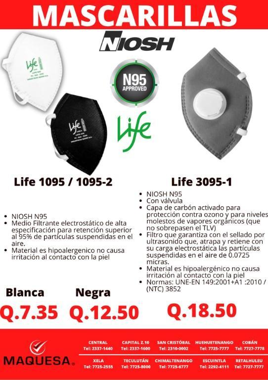 MASCARILLAS N95 – PROTECCIÓN RESPIRATORIA MAQUESA FB en Cobán - Imagen 1
