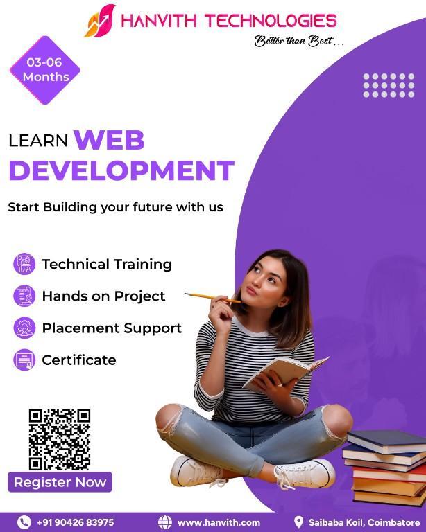 IT Internship|Web Development Internship|College Students Intern in Coimbatore - Image 1