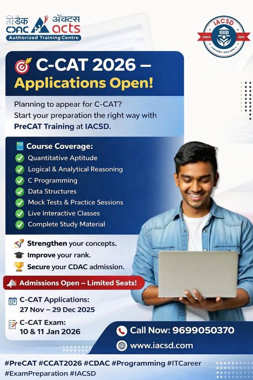 PreCAT Pune Admissions Open | IACSD (PUNE) in Chākan - Image 1