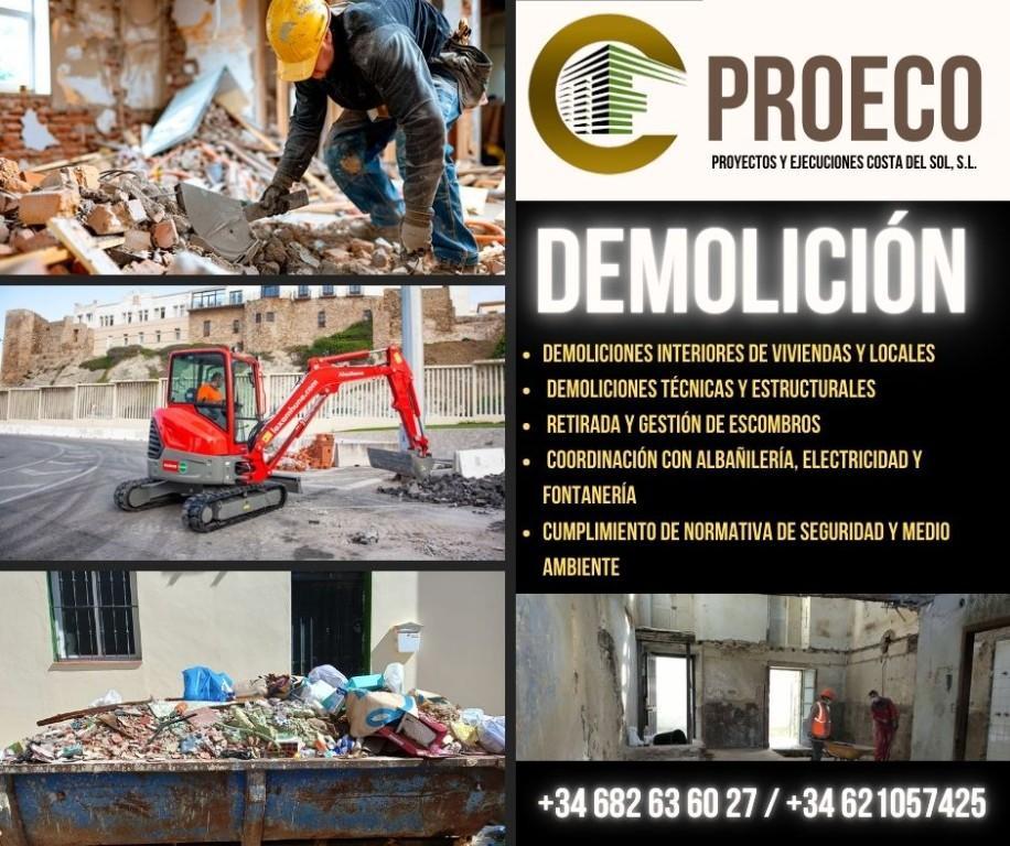 DEMOICIONES PROFESIONALES en Alhaurín de la Torre - Imagen 1