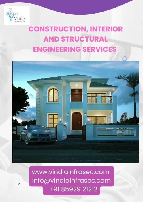 Construction, Interior and Structural Engineering Services in India - Image 1