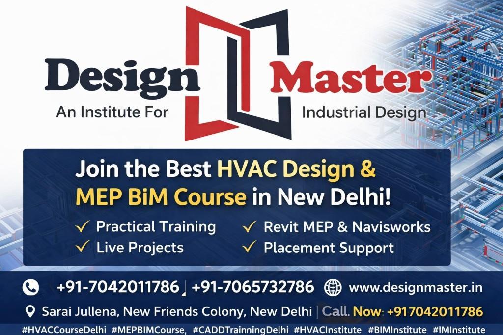 Best HVAC Design & MEP BIM Course in Green Park Extension - Image 1