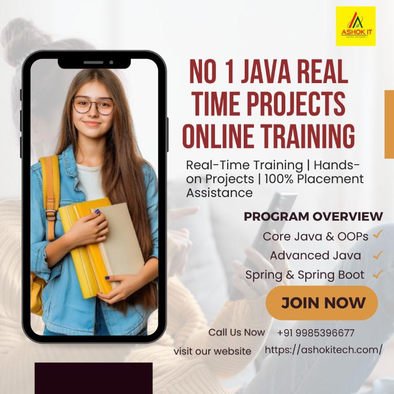 No.1 Java Real-Time Projects Online Training in India - Image 1