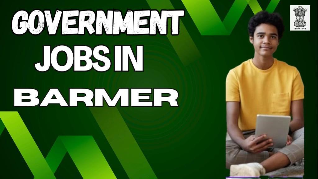 Government Jobs in Barmer in Bani Park - Image 1