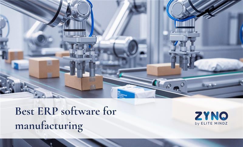 Best ERP Software for Manufacturing Industry | Cloud Based Manuf in Janakpuri - Image 1