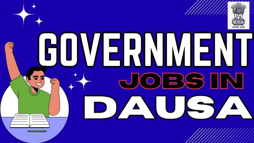 Government Jobs in Dausa in Bani Park - Image 1