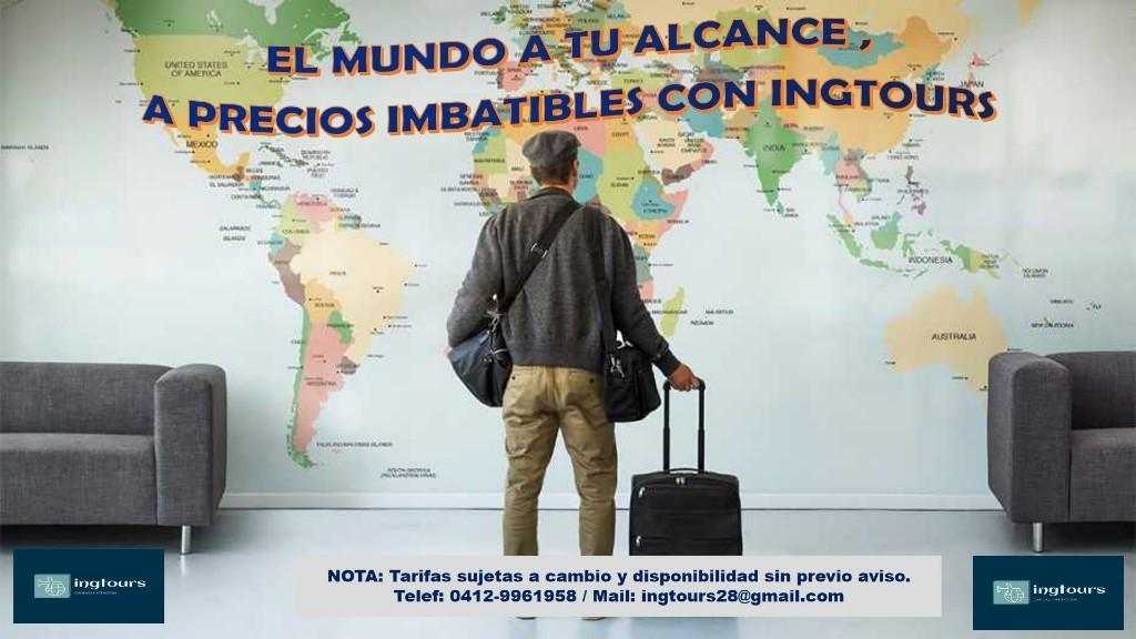 BOLETOS NACIONALES E INTERNACIONALES CON LOS MEJORES en Coro - Imagen 3