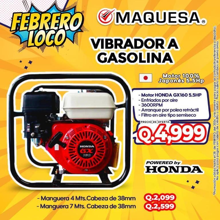 VIBRADOR A GASOLINA LAS MEJORES PROMOS en Guatemala - Imagen 1