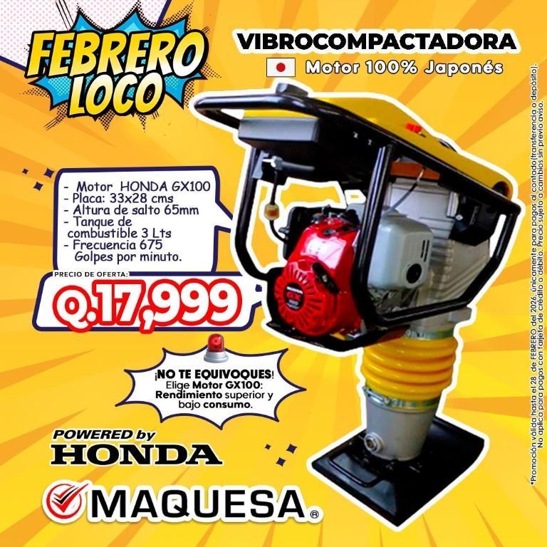 VIBROCOMPACTADORA LAS MEJORES PROMOS en Guatemala - Imagen 1