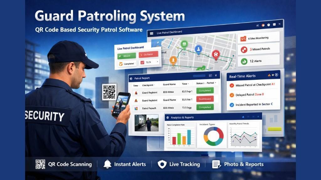 Smart Guard Patrolling System | Digital Security Patrol in Ghaziabad - Image 1