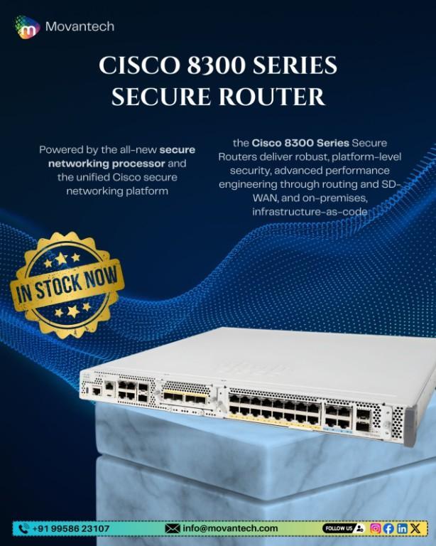 The Cisco 8300 Series Secure Router in India - Image 1