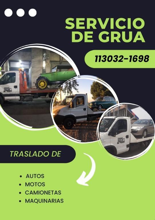 GRÚAS,REMOLQUES,TRASLADOS A TODAS LAS ZONAS 24 HORASSSSSSSSSSSS en Ciudad Celina - Imagen 2