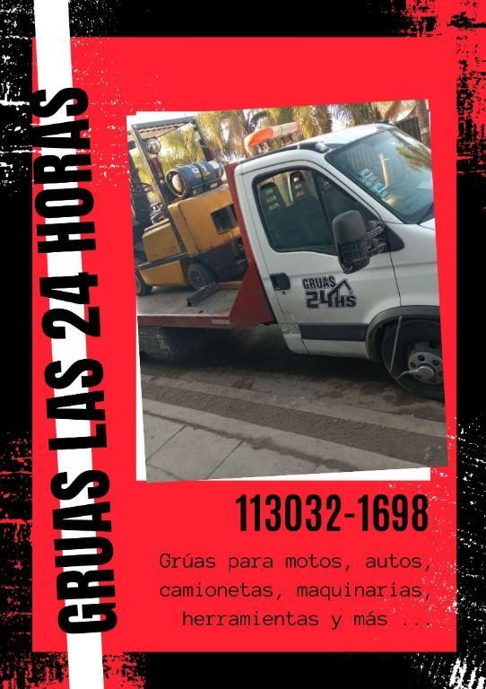 GRÚAS,REMOLQUES,TRASLADOS A TODAS LAS ZONAS 24 HORASSSSSSSSSSSS en Ciudad Celina - Imagen 4