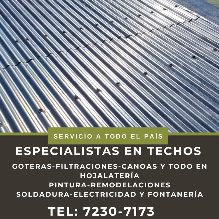 ESPECIALISTAS EN TECHOS. en Costa Rica - Imagen 1