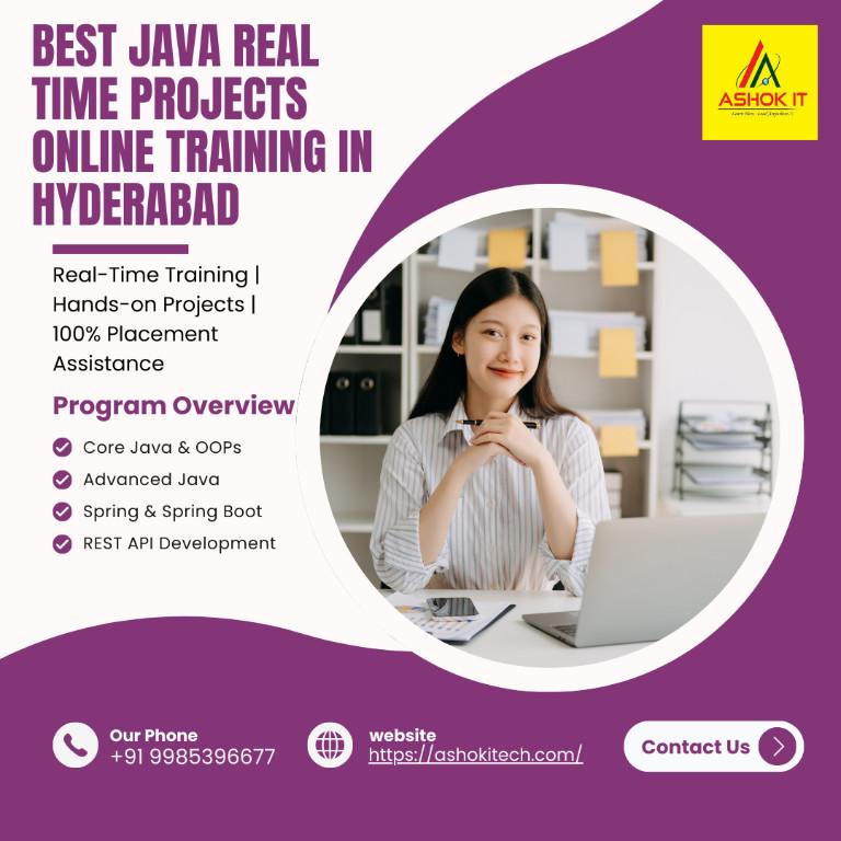 Best Java Real Time Projects Online Training in Hyderabad in India - Image 1