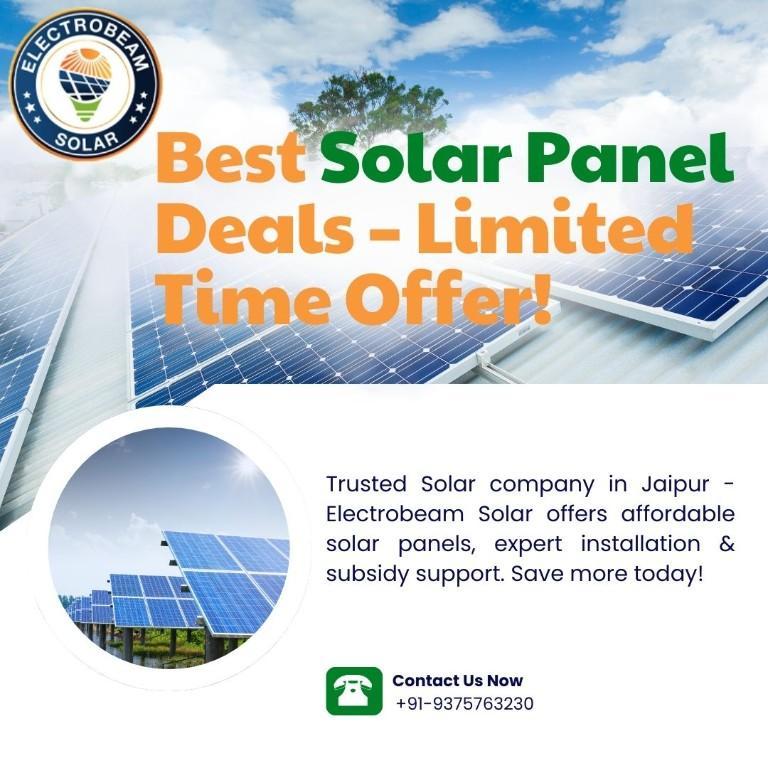 Best Solar Panel Deals – Limited Time Offer! in Jaipur - Image 1