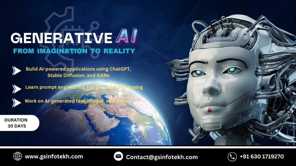 Learn generative AI online in India - Image 1