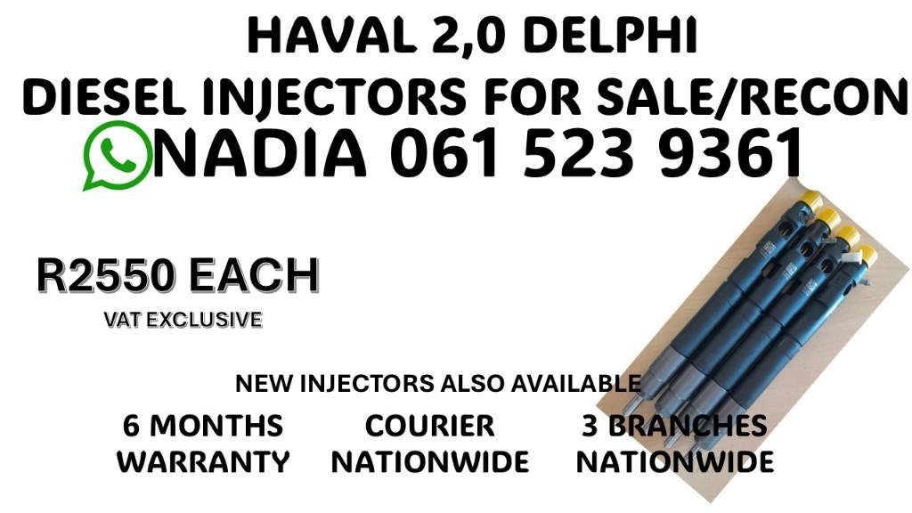 DIESEL INJECTORS FOR SALE FOR HAVAL 2.0 in Ladysmith - Image 1
