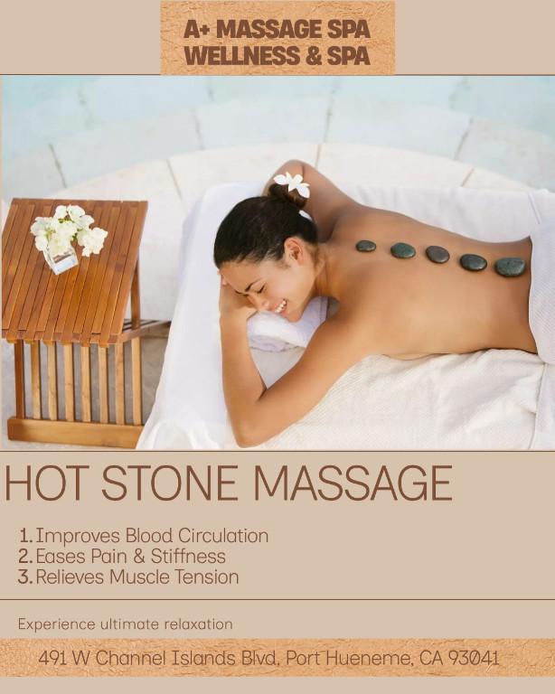 Hot Stone Massage — Deep Heat, Deep Relaxation - Oxnard en Oxnard - Imagen 1