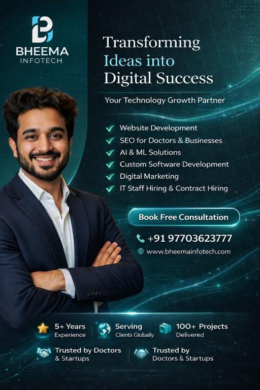 Bheema Infotech Pvt.Ltd. | Web & Mobile App Development in Indore - Image 2