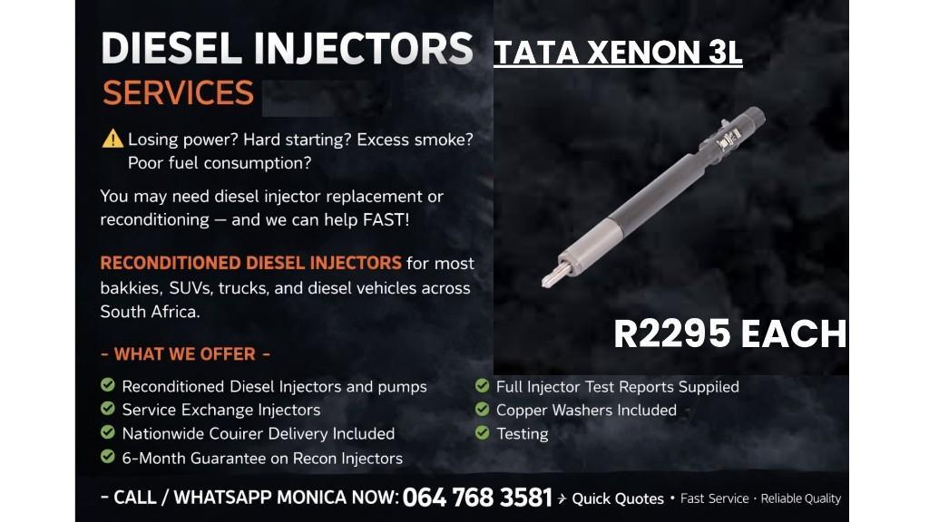 TATA 3L Injector Problems We Supply New & Recon Diesel Injector in South Africa - Image 1