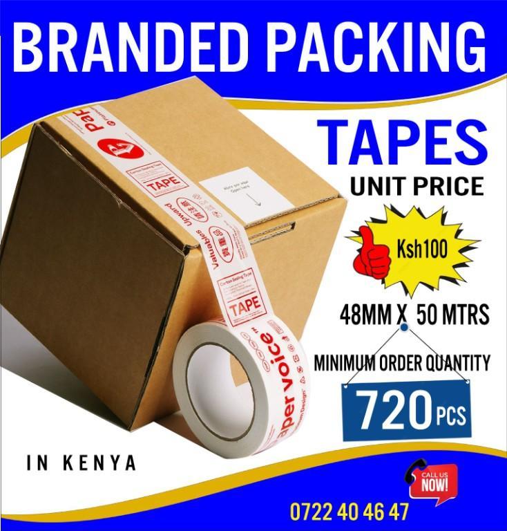 Custom Printed Packaging Tapes – Printable Packaging Tapes in Kenya - Image 1