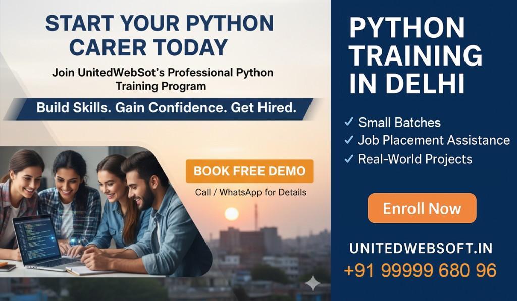 Online Python Course in Delhi NCR, Professional Python & Django in Pālam - Image 1