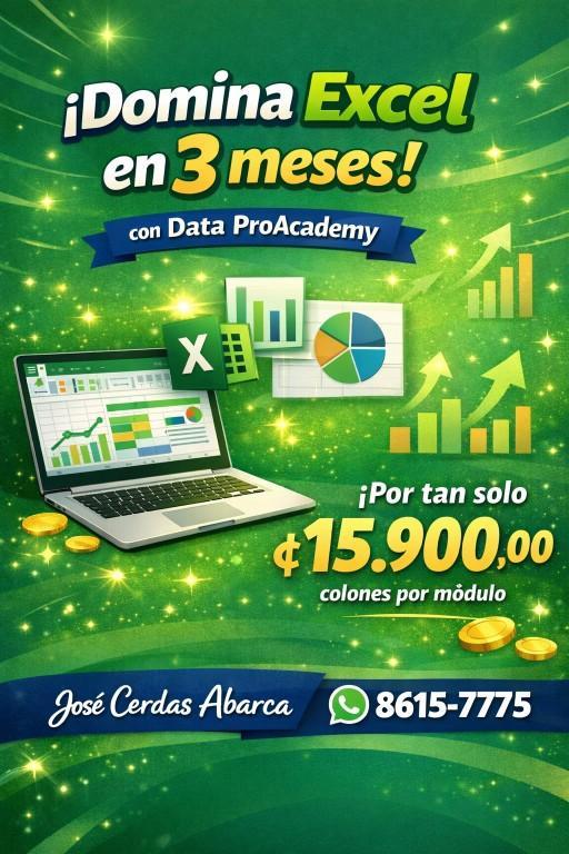 Clases de Excel en Costa Rica - Imagen 1